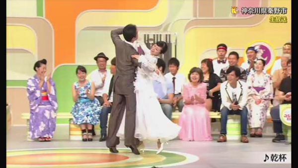 NHKのど自慢で初の社交ダンス
