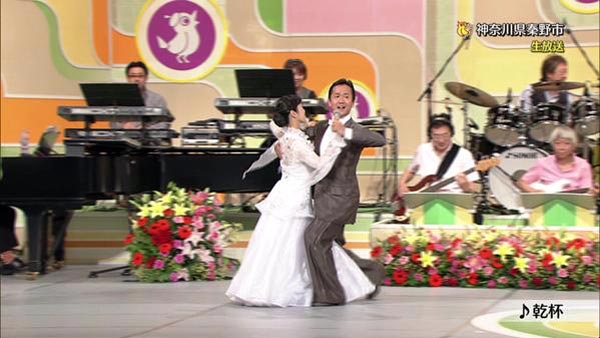 NHKのど自慢で初の社交ダンス