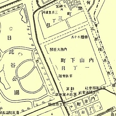 1903年の地図