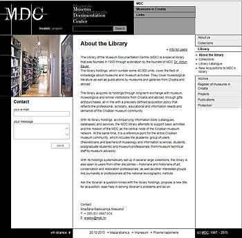MDC | Library > About the library