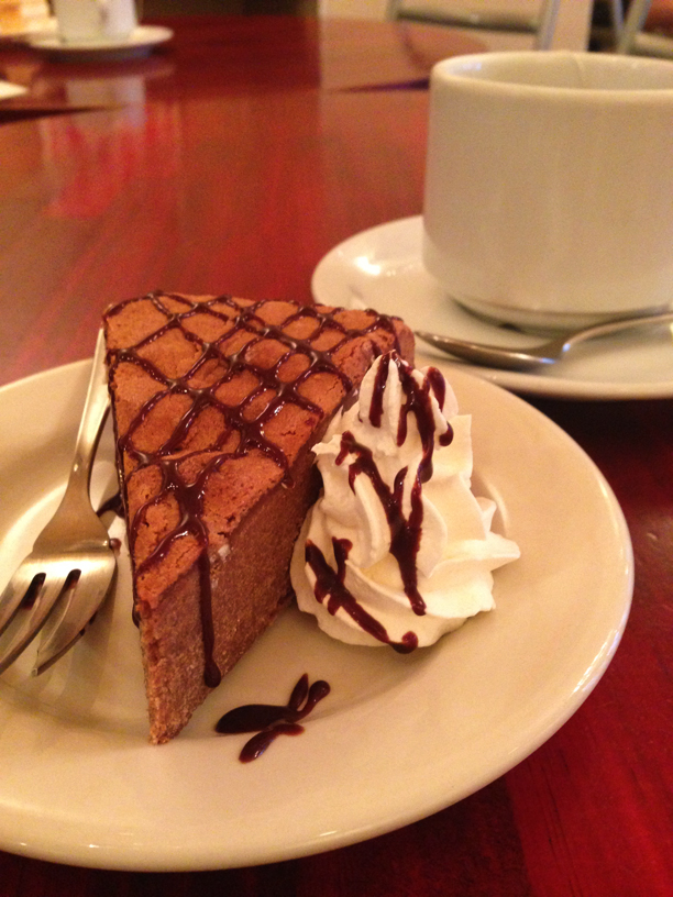 チョコレートケーキの写真