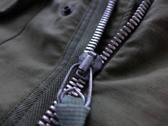 s Vintage U.S.ARMY M 2nd Aluminum Zipper M S ヴィンテージ